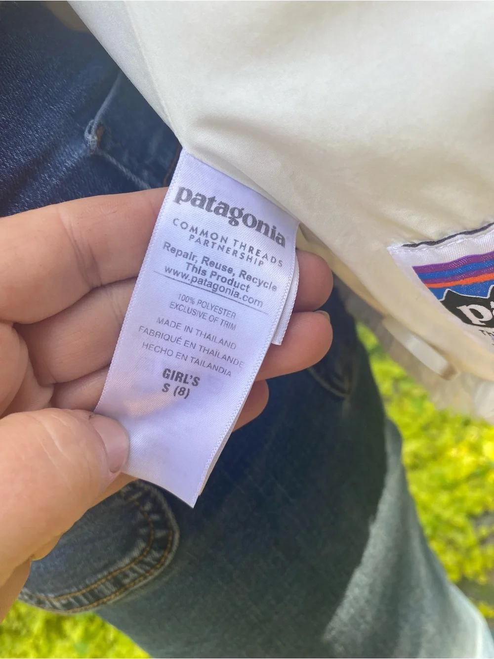 Patagonia faux fur swing jacket